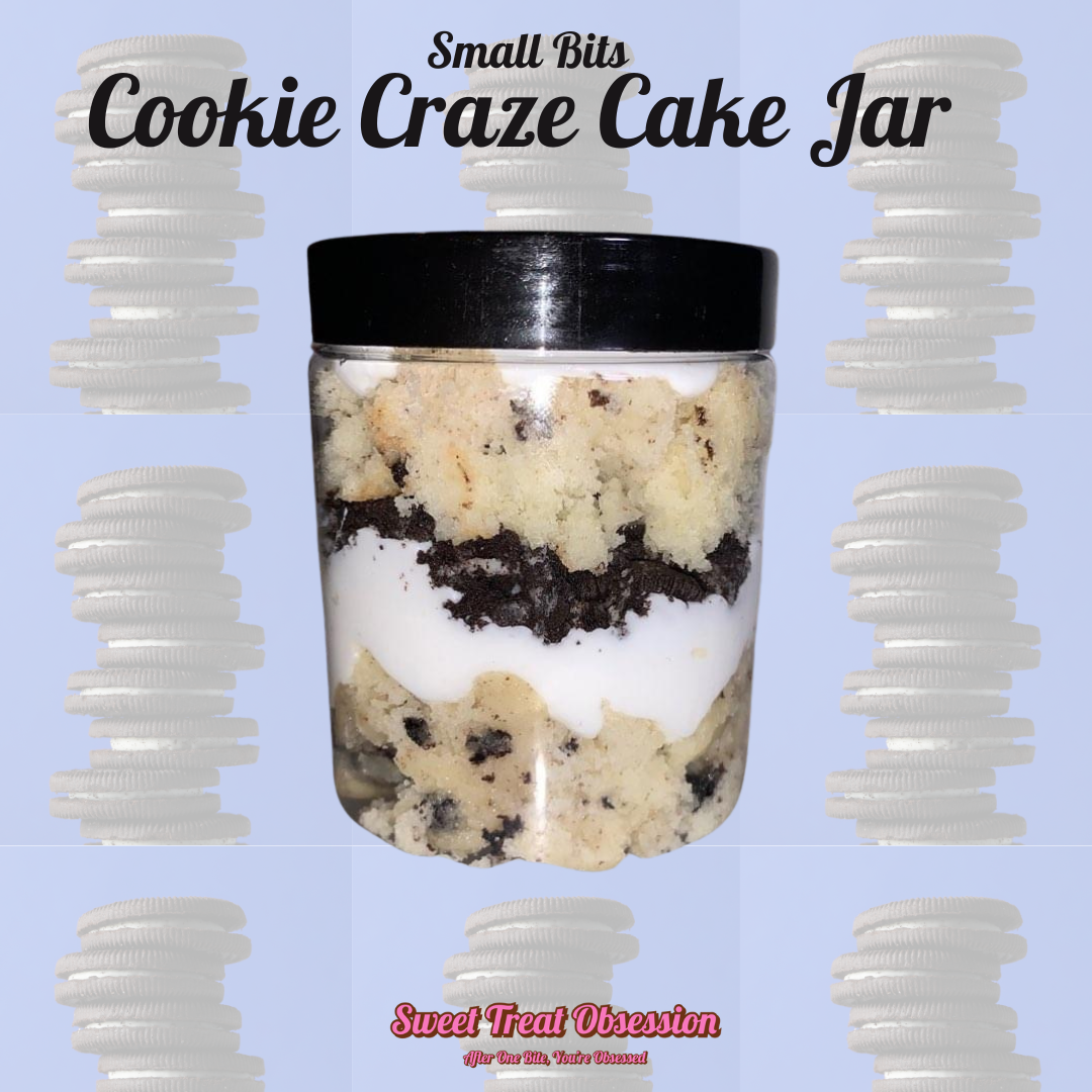 Cookie Craze Blast Cake Jar