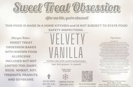 Georgia Cottage Food Label Template | Editable Canva Label